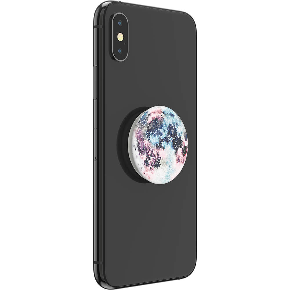 PopSockets PopSockets Avtagbart Grip med Stllfunktion Pink Moon - Teknikhallen.se