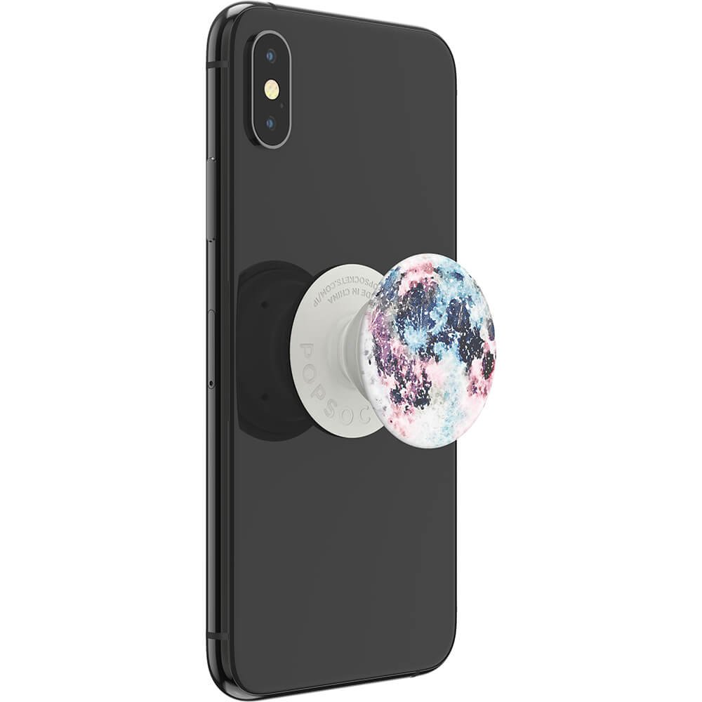 PopSockets PopSockets Avtagbart Grip med Stllfunktion Pink Moon - Teknikhallen.se