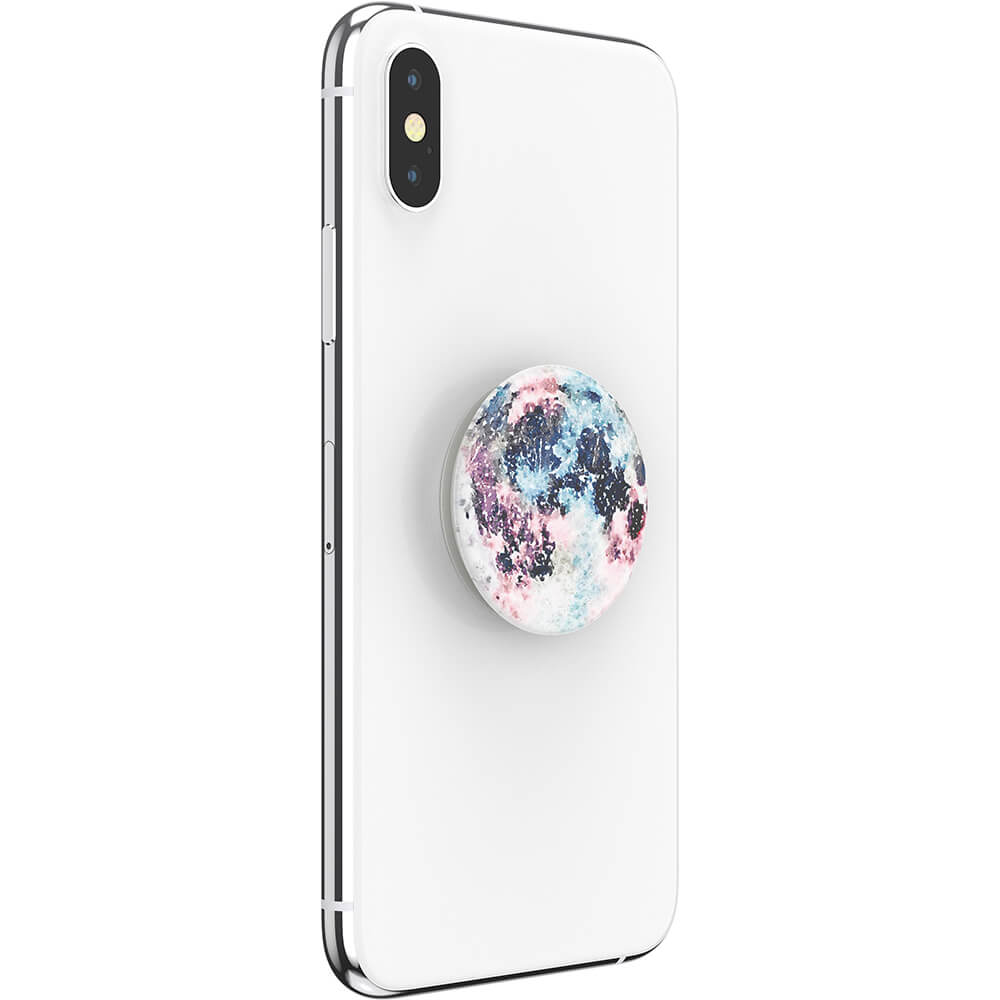 PopSockets PopSockets Avtagbart Grip med Stllfunktion Pink Moon - Teknikhallen.se