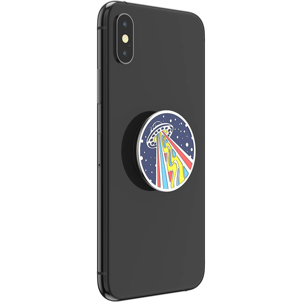 PopSockets PopSockets Avtagbart Grip med Ställfunktion Premium Enamel Outta This World Navy - Teknikhallen.se