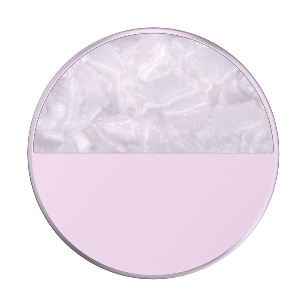 PopSockets PopSockets Avtagbart Grip med Ställfunktion LUXE Glam Inlay Acetate Lilac - Teknikhallen.se