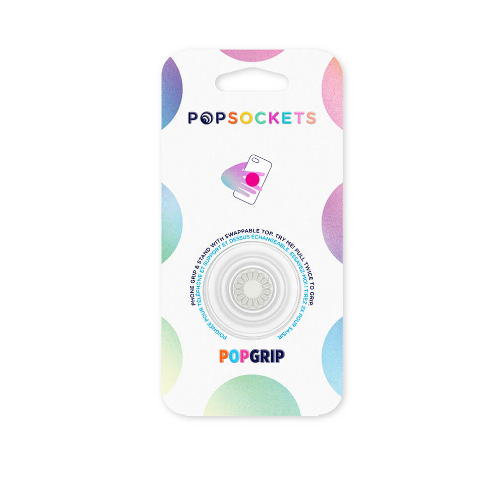 PopSockets PopSockets Avtagbart Grip med Ställfunktion Clear - Teknikhallen.se