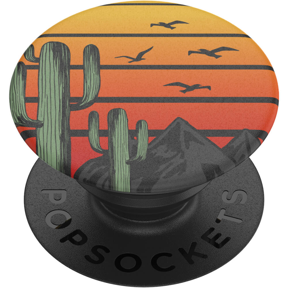 PopSockets PopSockets Avtagbart Grip med Stllfunktion Saguaro Sunset - Teknikhallen.se