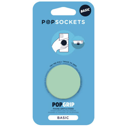 PopSockets PopSockets Basic Grip Pastell Mint - Teknikhallen.se