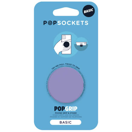 PopSockets PopSockets Basic Grip Cool Lavendel - Teknikhallen.se