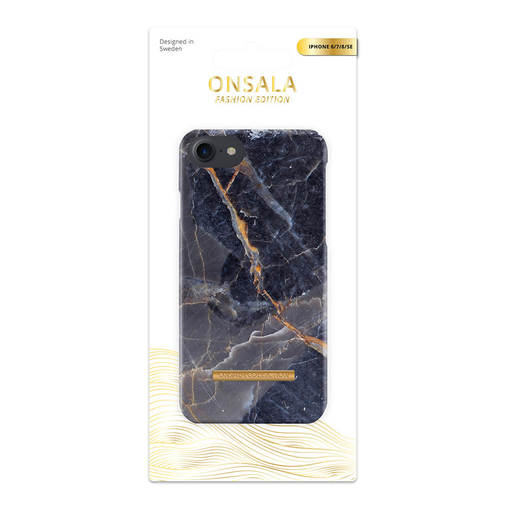 Onsala ONSALA iPhone 6/7/8/SE Mobilskal Shine Grey Marble - Teknikhallen.se