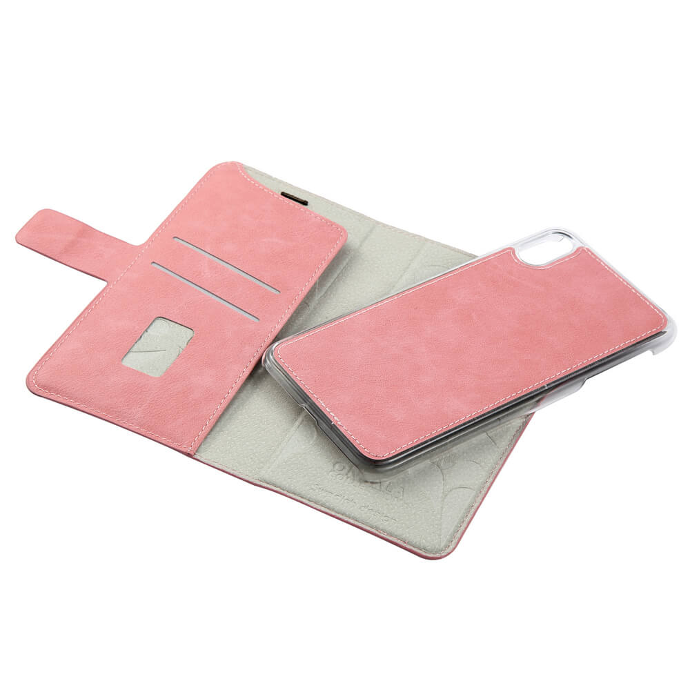 Onsala ONSALA iPhone XS Max 2in1 Magnet Fodral / Skal Dusty Pink - Teknikhallen.se