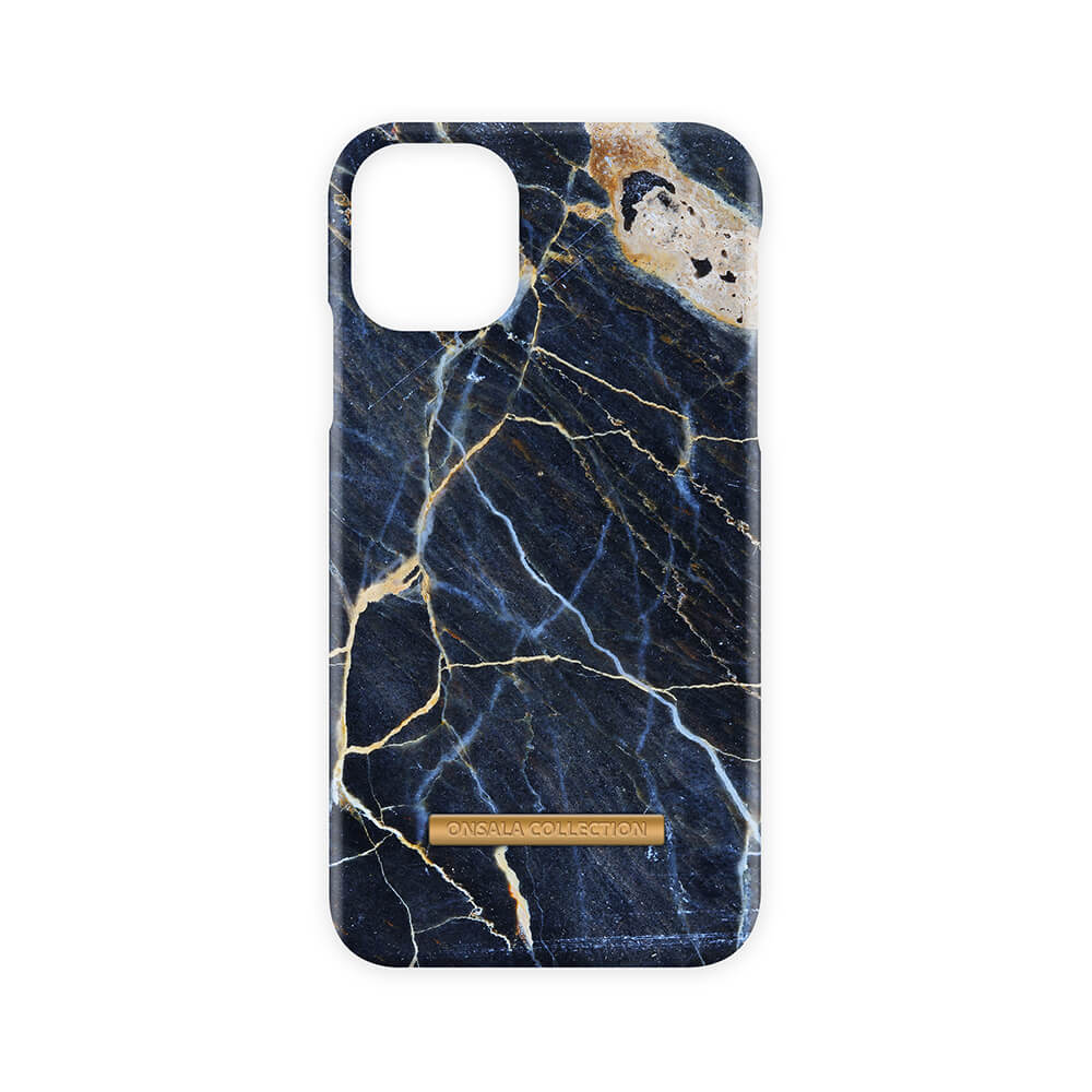 Onsala ONSALA iPhone 11 Mobilskal Soft Black Galaxy Marble - Teknikhallen.se