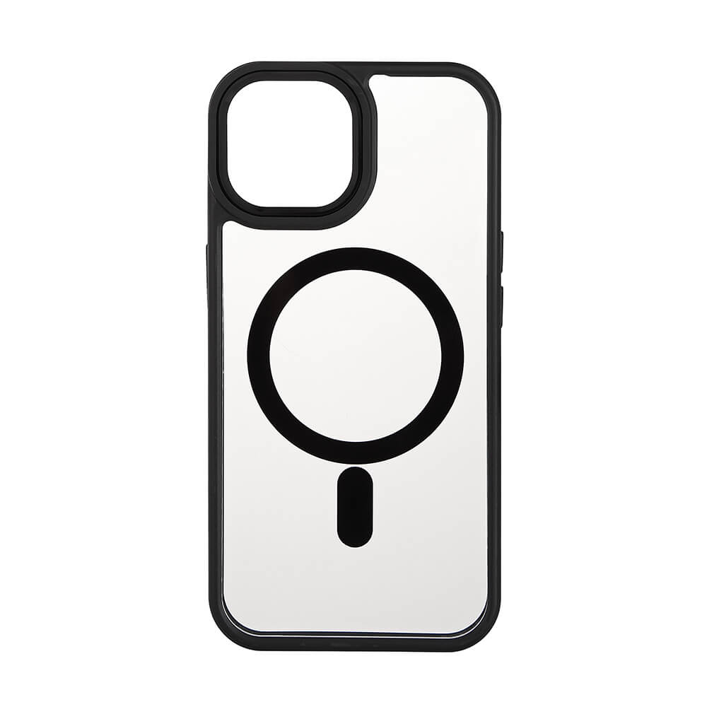 Onsala ONSALA iPhone 15 Skal Bumper MagSafe Svart/Transparent - Teknikhallen.se