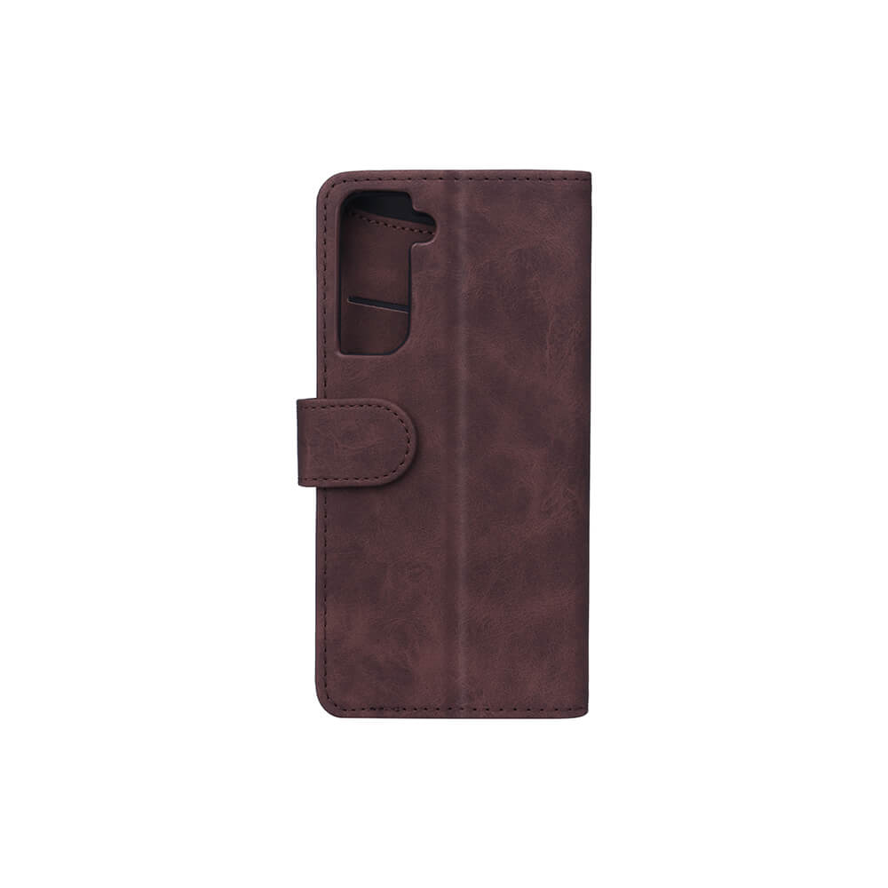 Gear GEAR Samsung Galaxy S21 FE Fodral Nubuck Lder Brun - Teknikhallen.se