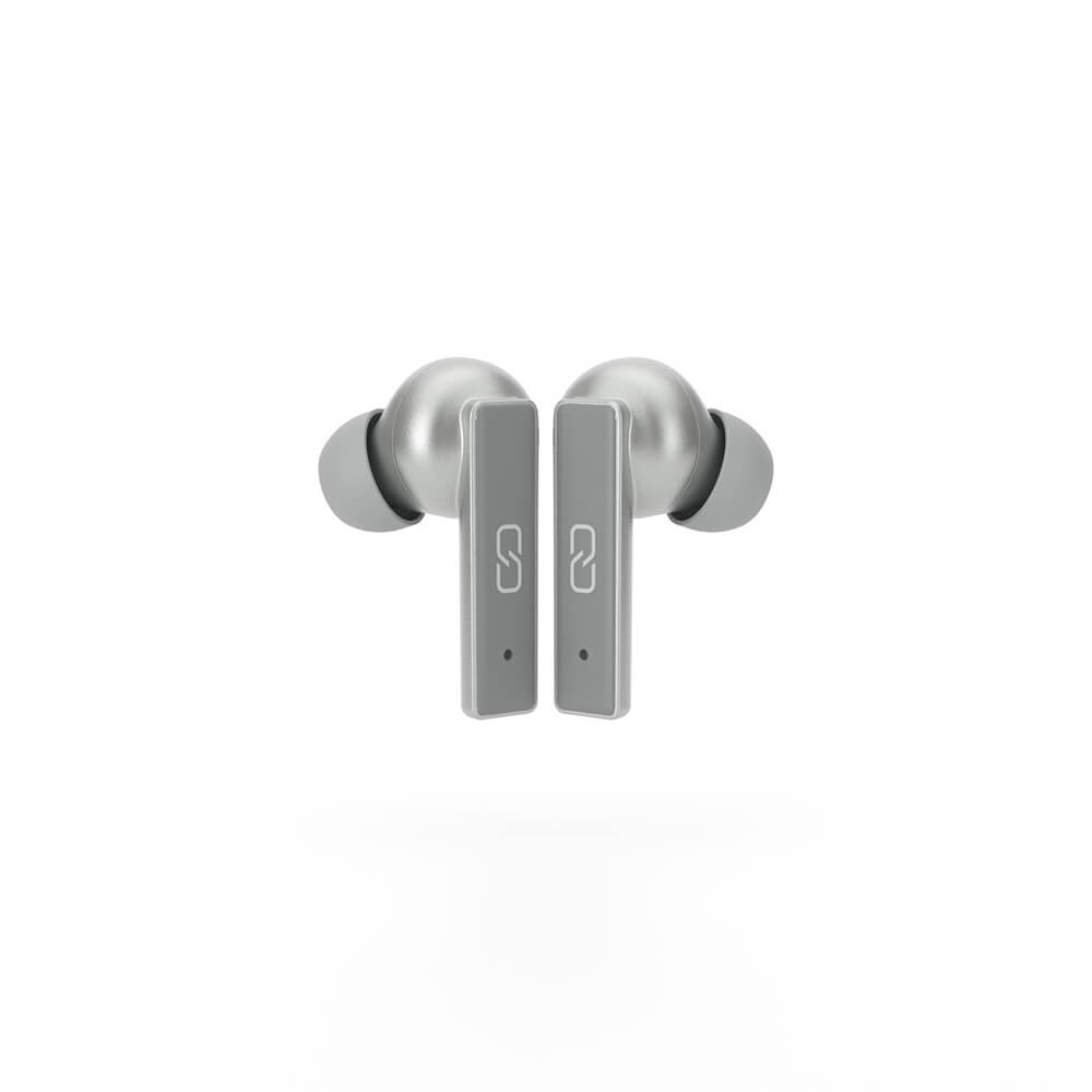 LEDWOOD LEDWOOD Hörlur Titan TWS True Wireless In-Ear Silver - Teknikhallen.se