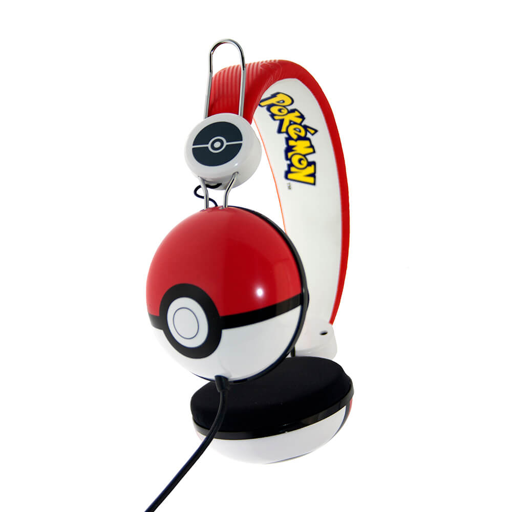 OTL Pokemon Hörlur Dome Tween On-Ear 90dB Pokeball - Teknikhallen.se