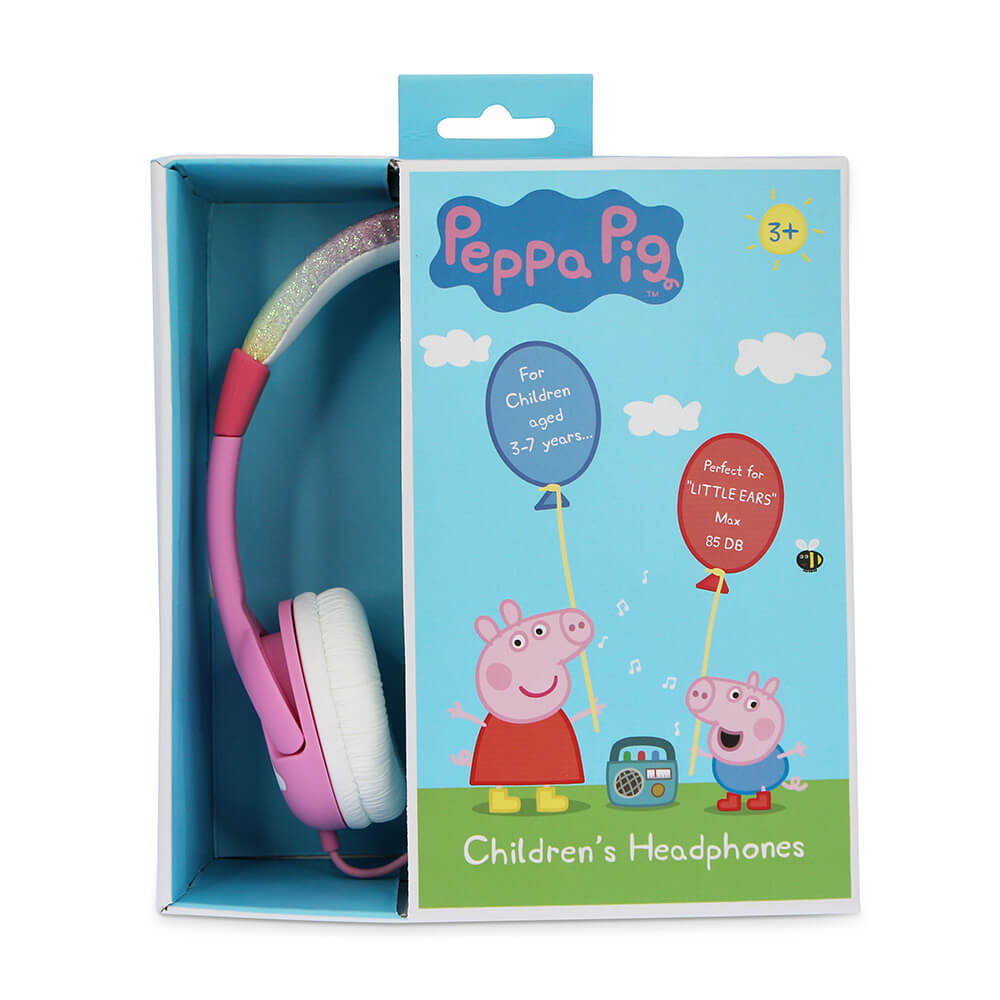 OTL Peppa Pig Hörlur För Barn On-Ear Prinsessan Peppa - Teknikhallen.se