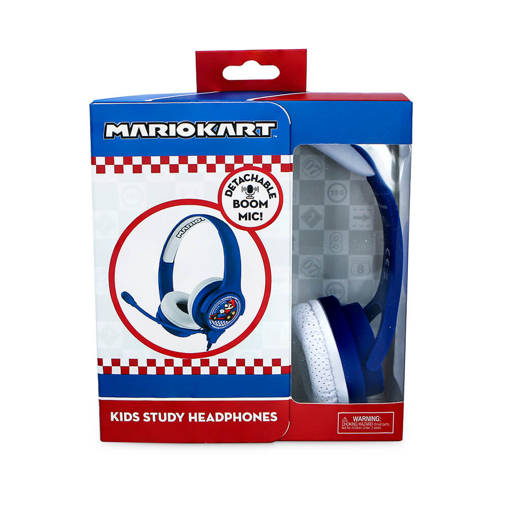 OTL MarioKart Interaktiv Hrlur/Headset On-Ear Bom-Mikrofon - Teknikhallen.se