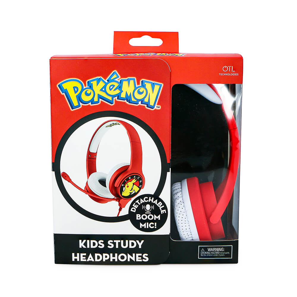 OTL Pokemon Interaktiv Hrlur/Headset On-Ear Bom-Mikrofon - Teknikhallen.se