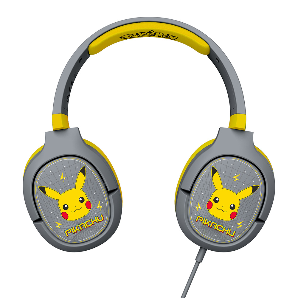 OTL Pokemon Pikachu Gaming-Headset Over Ear Bom-mikrofon - Teknikhallen.se