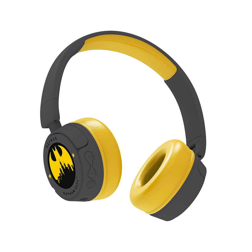 OTL Batman Hörlur För Barn On-Ear Trådlös Bluetooth - Teknikhallen.se