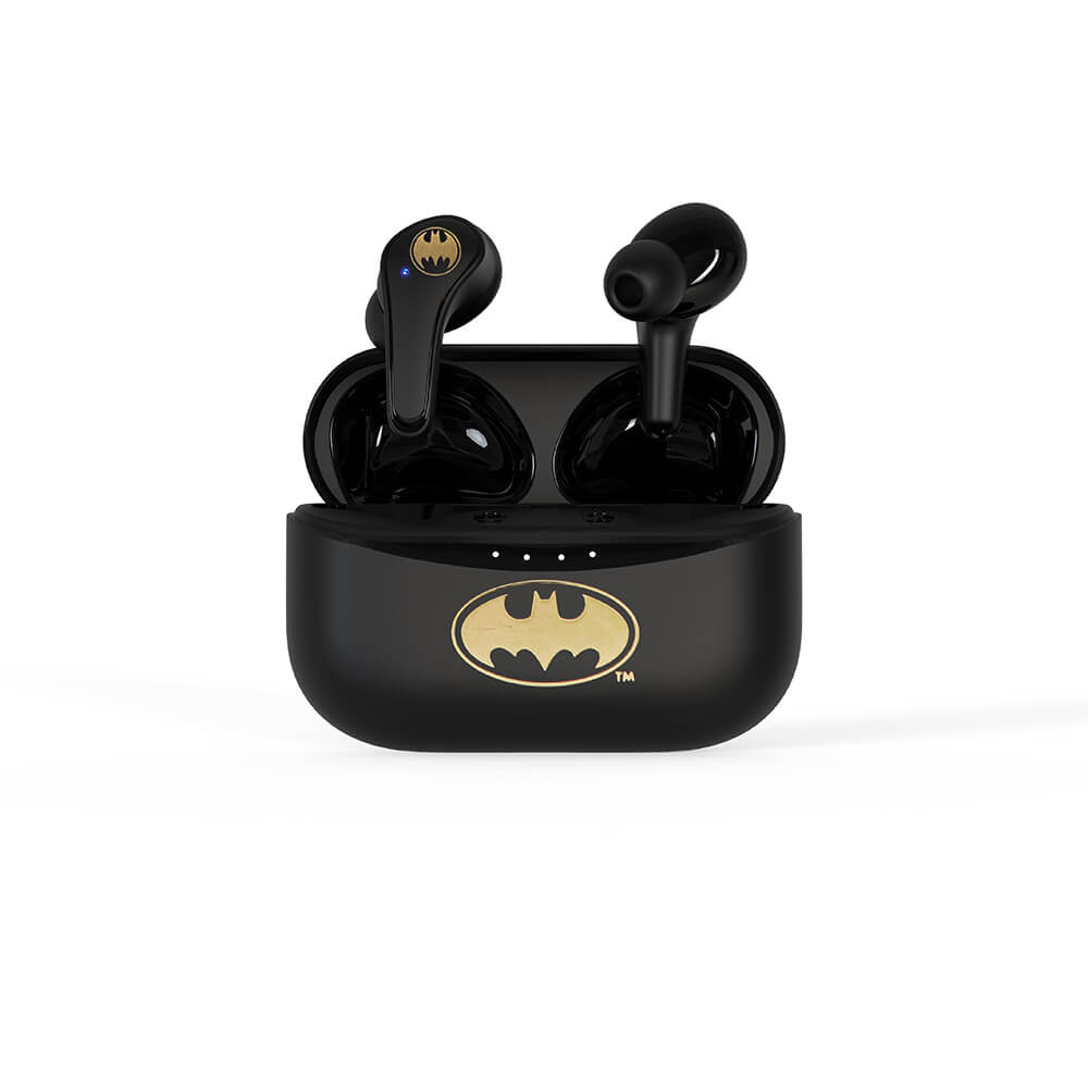 OTL Batman Hörlur In-Ear TWS Bluetooth Svart - Teknikhallen.se