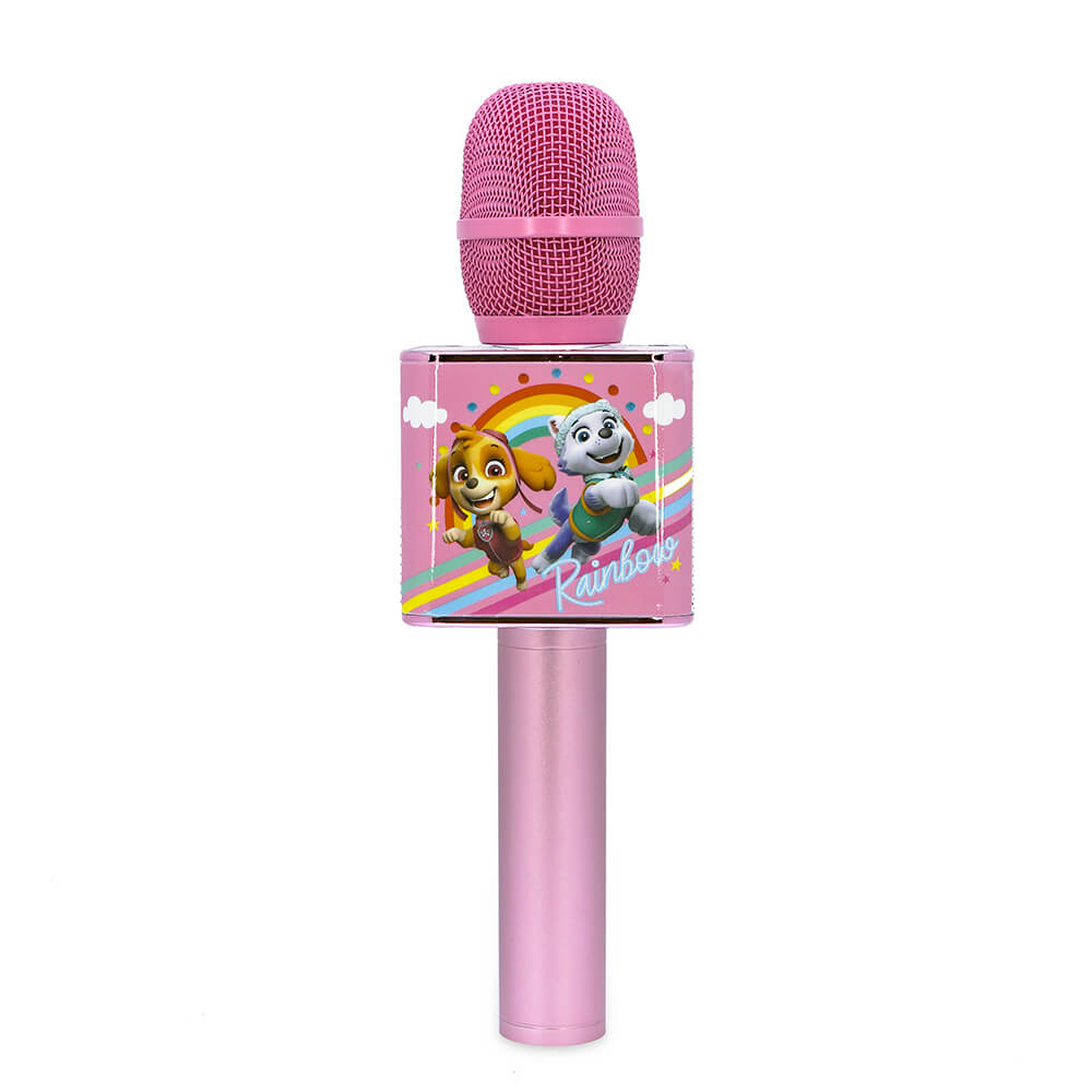 OTL Paw Patrol Trådlös Karaoke Mikrofon Med Högtalare Rosa - Teknikhallen.se