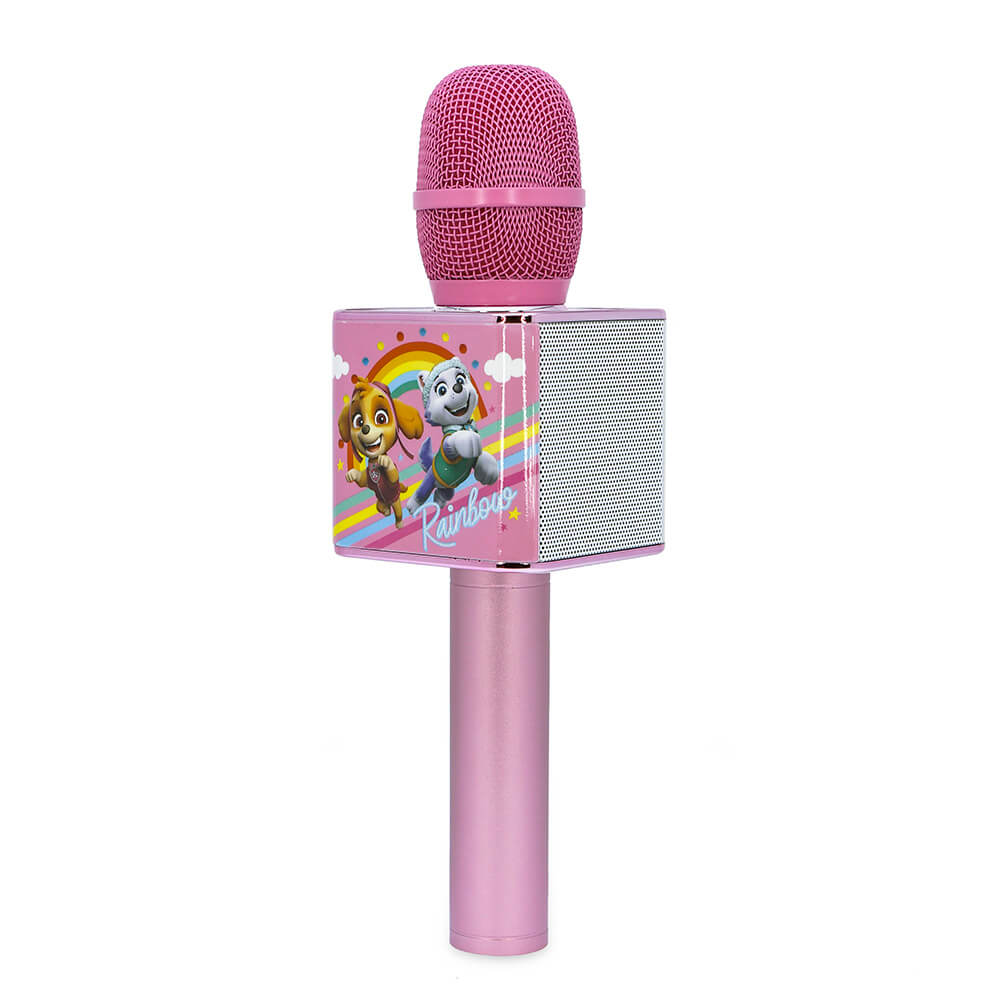 OTL Paw Patrol Trådlös Karaoke Mikrofon Med Högtalare Rosa - Teknikhallen.se