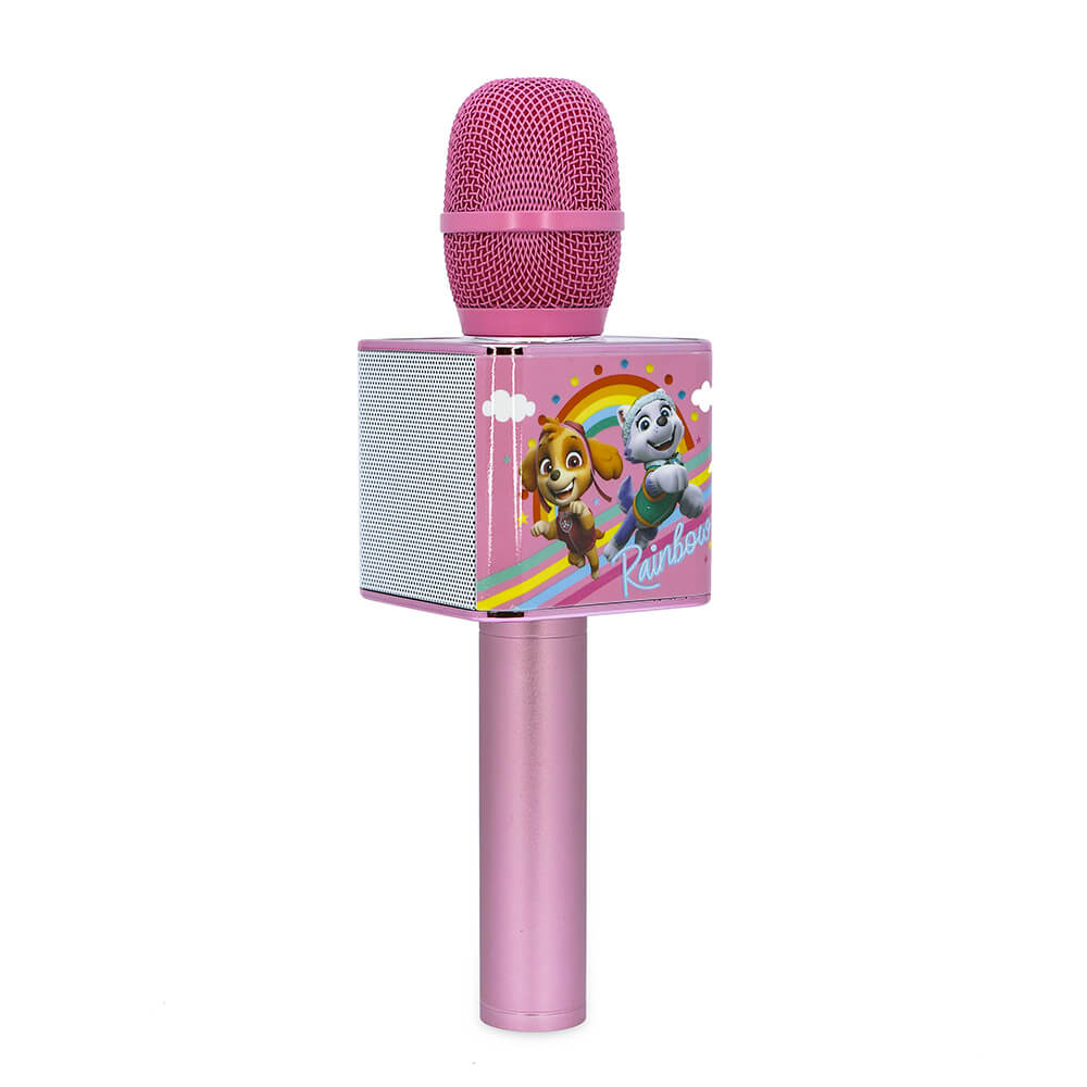 OTL Paw Patrol Trådlös Karaoke Mikrofon Med Högtalare Rosa - Teknikhallen.se