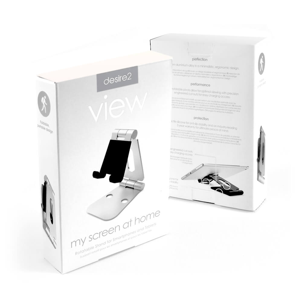 DESIRE2 DESIRE2 Anywhere Stand Smartphone and Tablet Silver - Teknikhallen.se