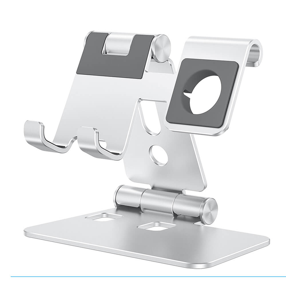 DESIRE2 DESIRE2 Restore Pro Charging Stand For Apple Watch Silver - Teknikhallen.se