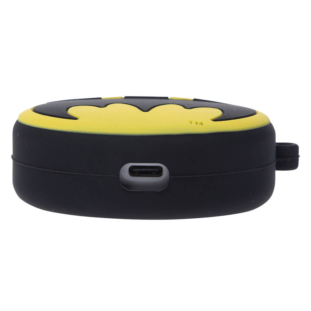 OTL Batman Hörlur In-Ear TWS Bluetooth Svart/Gul - Teknikhallen.se