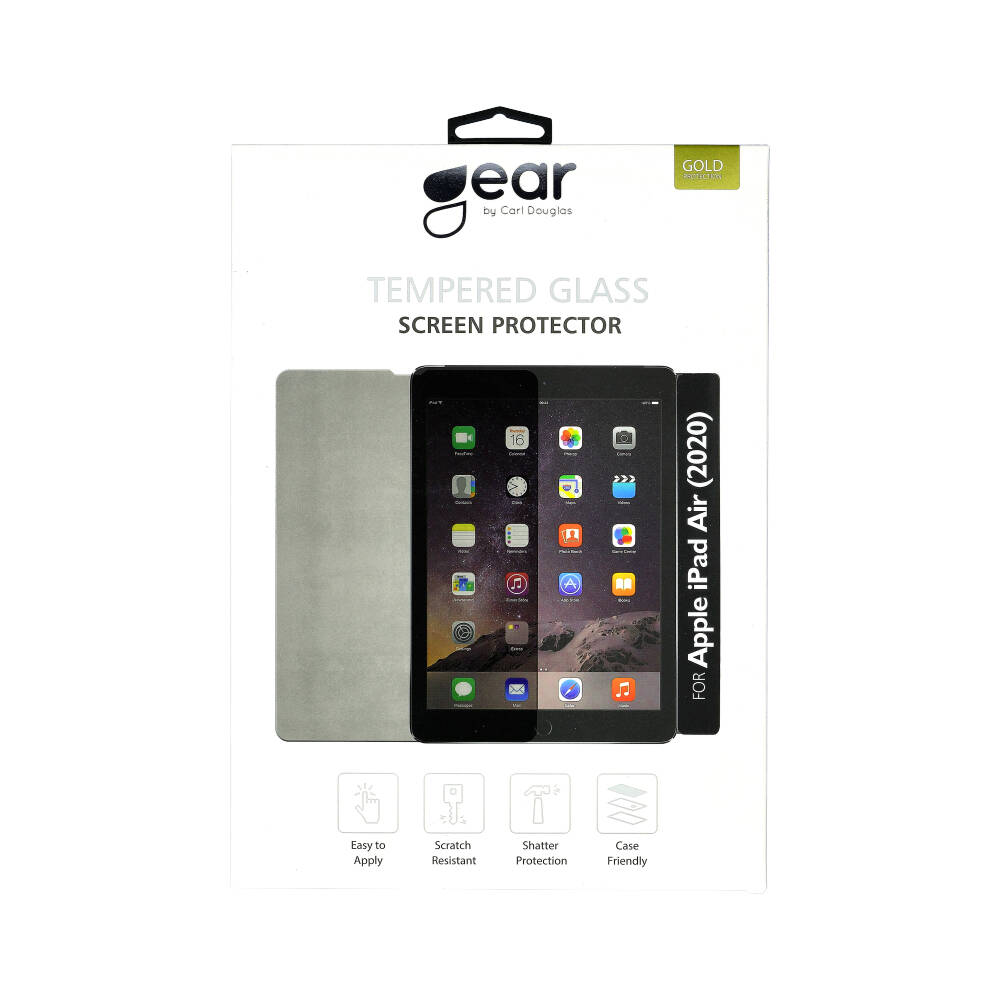 Gear GEAR iPad Air 2020/2022 Skrmskydd 2.5D Transparent - Teknikhallen.se