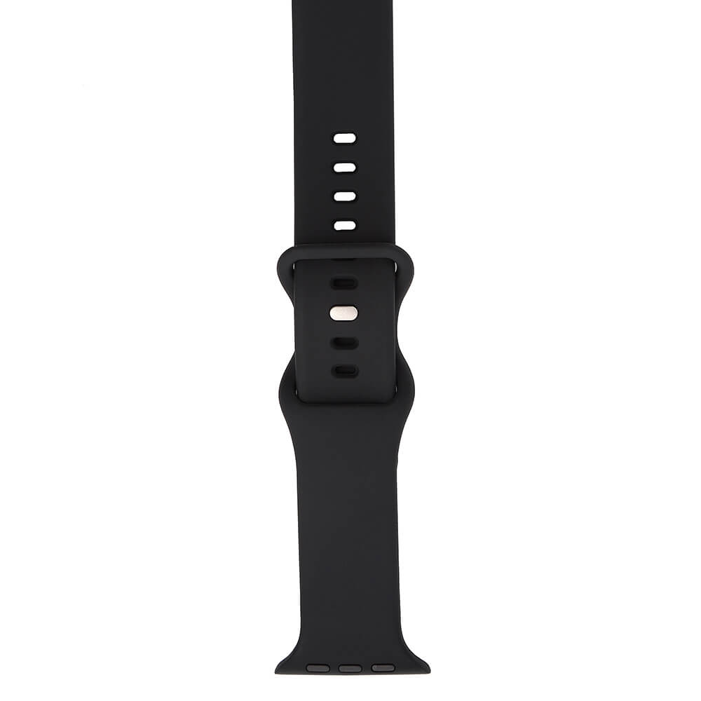 Gear GEAR Klockarmband Silikon Apple Watch 42/44/45/49 mm Svart - Teknikhallen.se