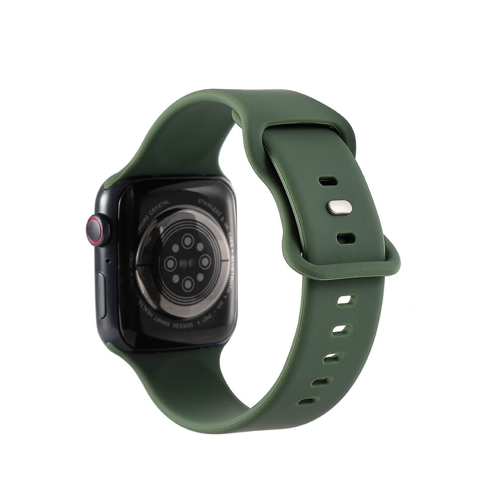 Gear GEAR Klockarmband Silikon Apple Watch 38/40/41 mm Grön - Teknikhallen.se