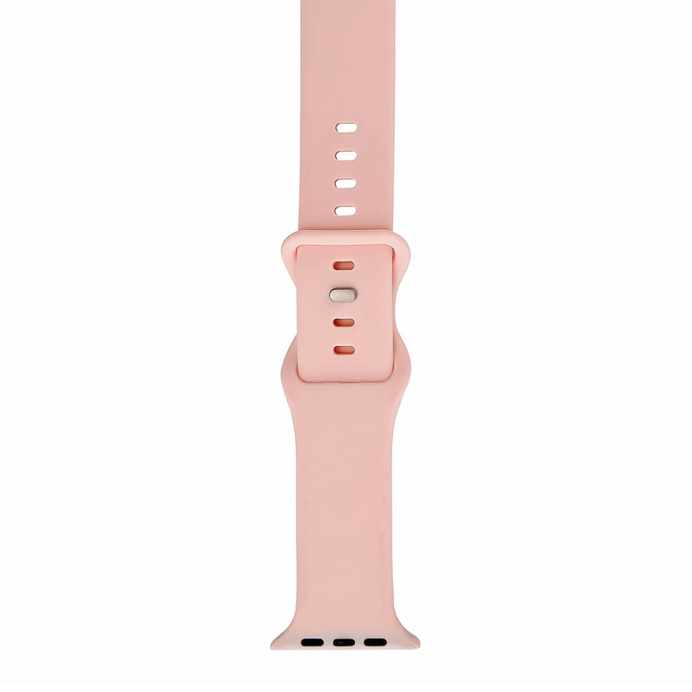 Gear GEAR Klockarmband Silikon Apple Watch 38/40/41 mm Rosa - Teknikhallen.se