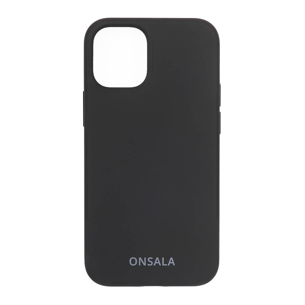 Onsala ONSALA iPhone 12 Mini Mobilskal Silikon Svart - Teknikhallen.se