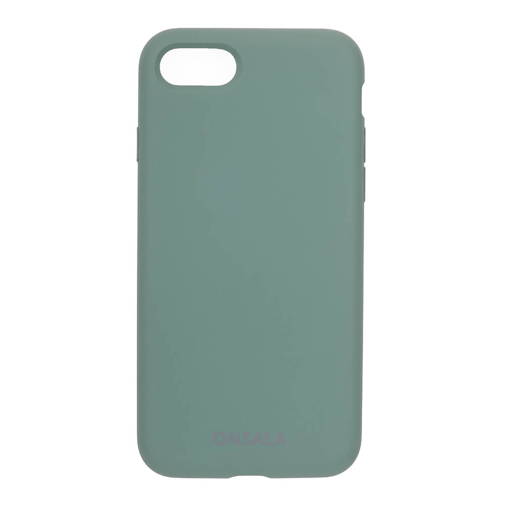 Onsala ONSALA iPhone 6/7/8/SE Mobilskal Silikon Pine Green - Teknikhallen.se