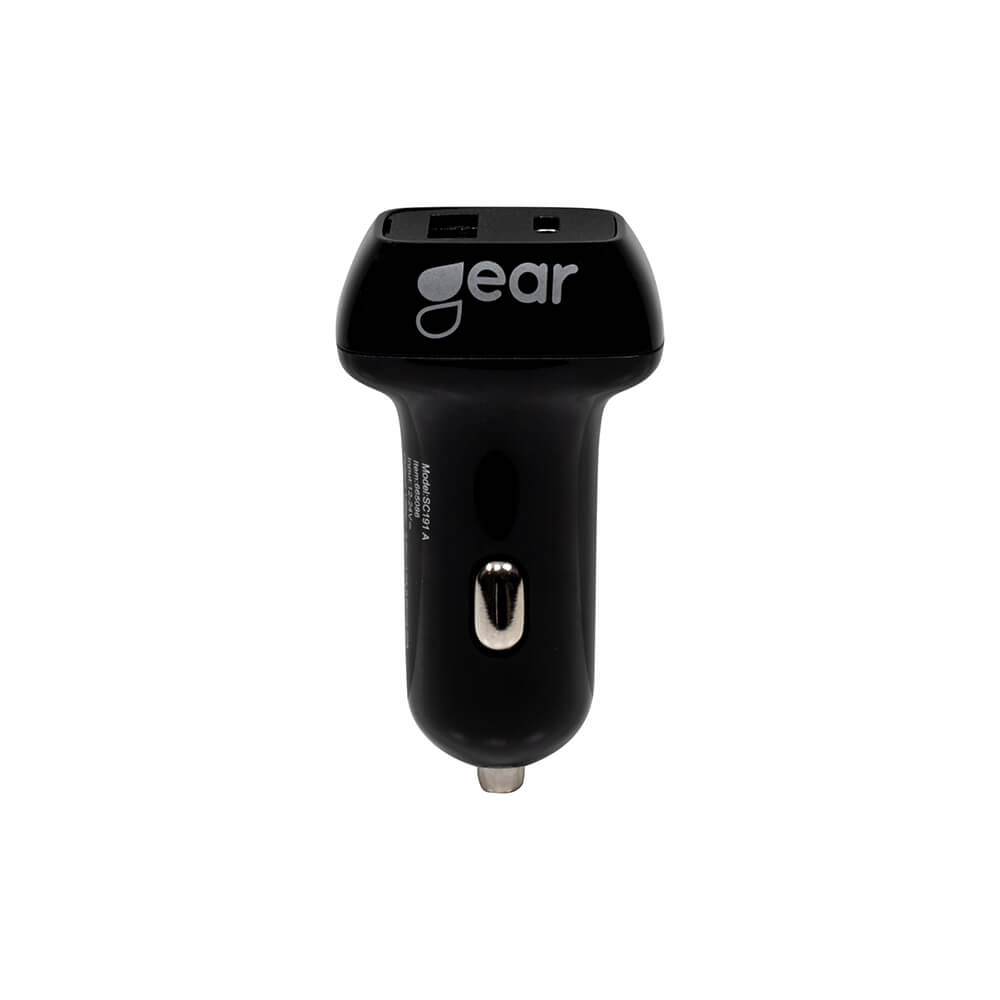 Gear GEAR Billaddare 1xUSB-C-PD 20-32W Svart - Teknikhallen.se