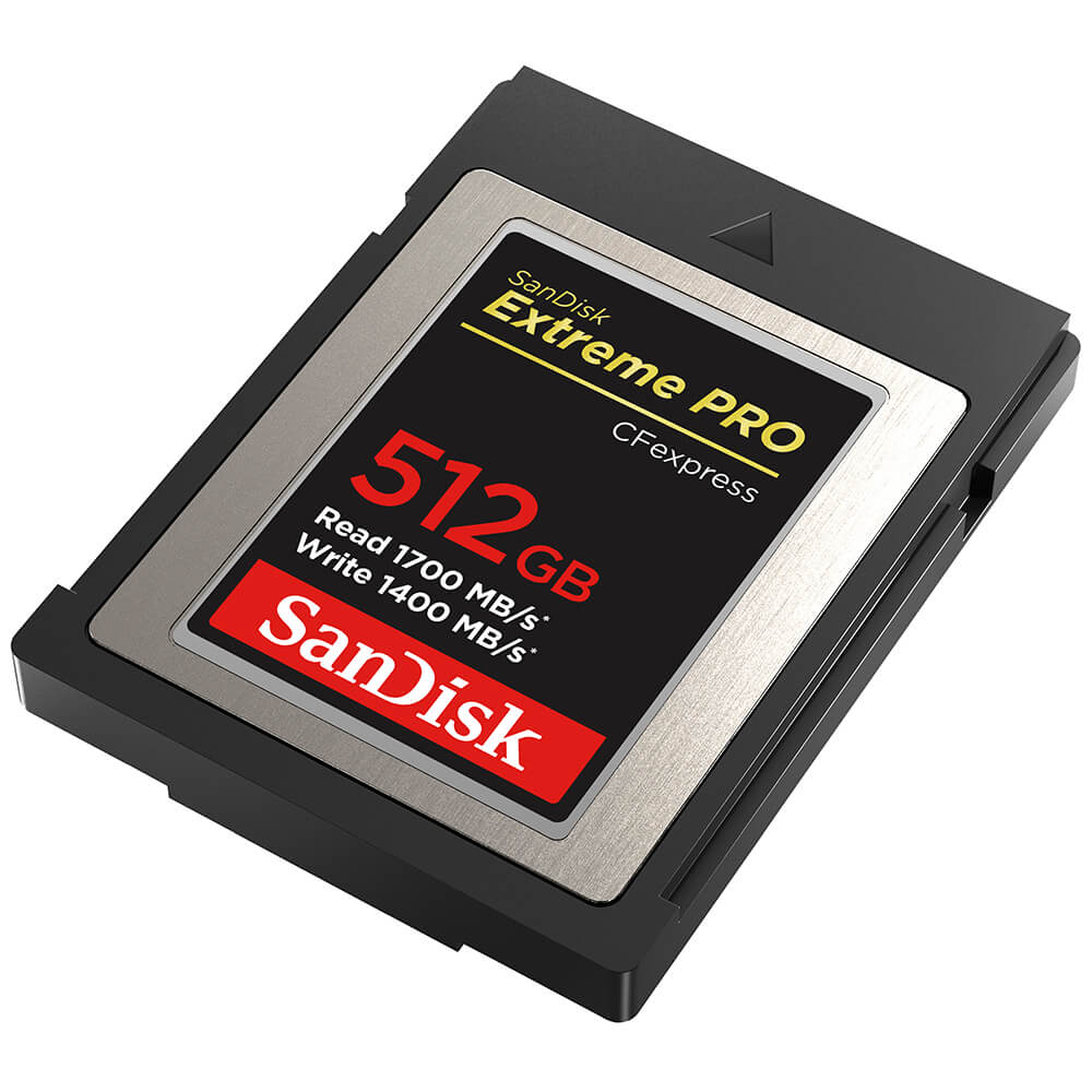 SanDisk SanDisk Cfexpress Extreme PRO 512 GB 1700MB/s - Teknikhallen.se