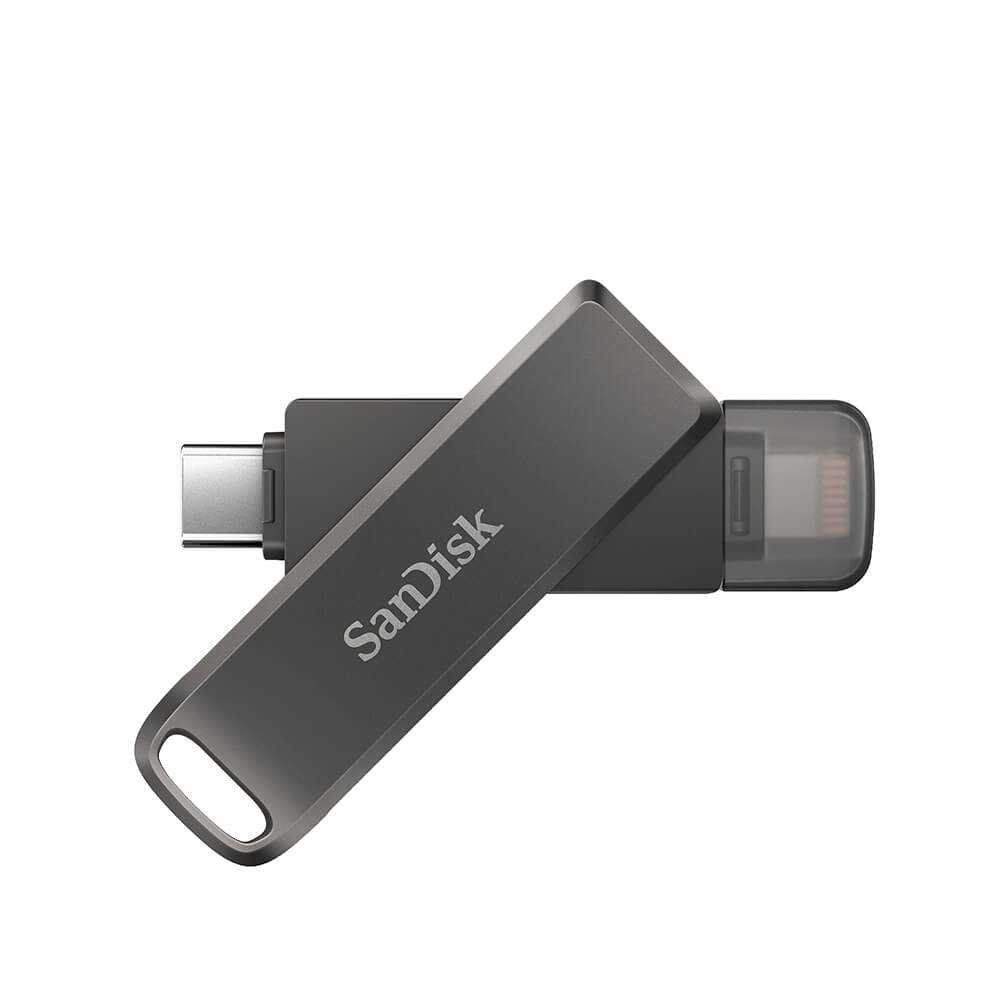 SanDisk SanDisk USB-C/Lightning iXpand Luxe 64GB - Teknikhallen.se