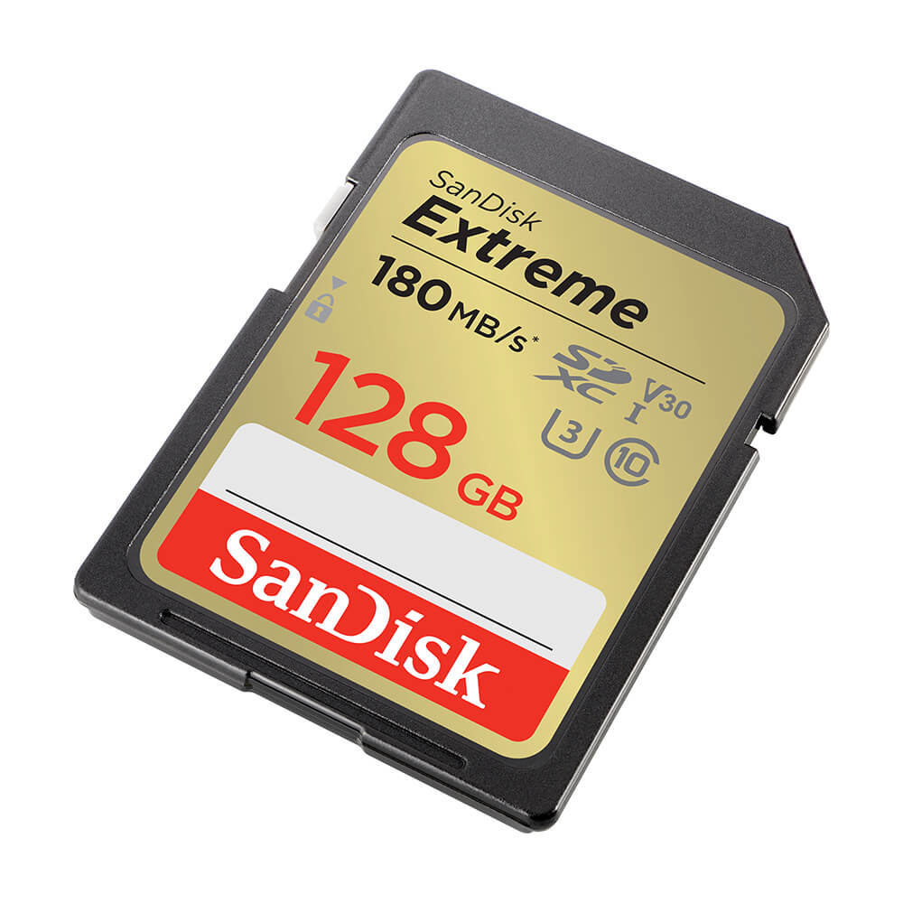 SanDisk SanDisk SDXC Extreme 128 GB Minneskort - Teknikhallen.se
