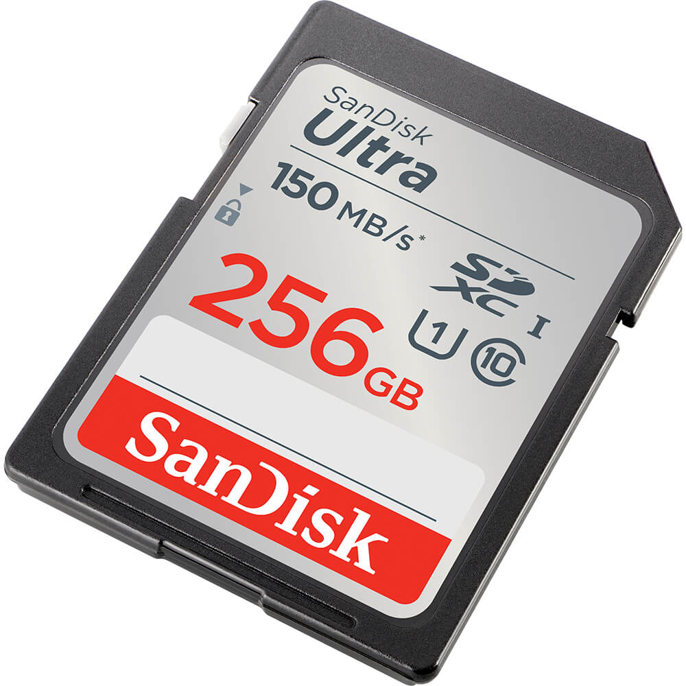 SanDisk SanDisk SDXC Ultra 256GB 150MB/s Minneskort - Teknikhallen.se