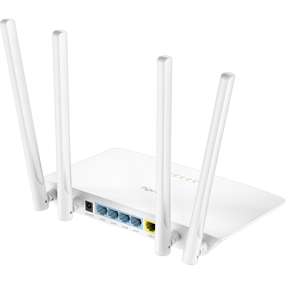 Cudy Cudy Wi-Fi Router WR1200 AC1200 Vit - Teknikhallen.se