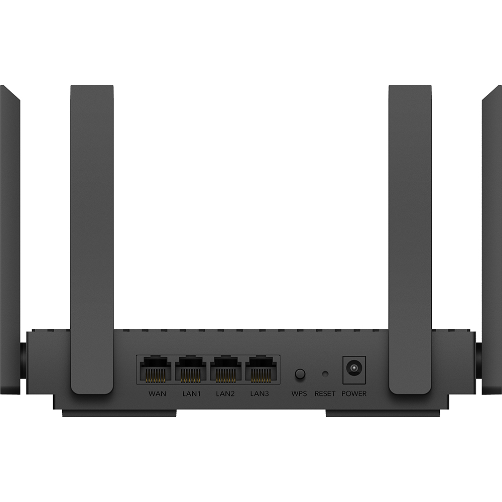 Cudy Cudy Wi-Fi Router WR3000 AX3000 Gigabit Wi-Fi 6 Mesh Svart - Teknikhallen.se