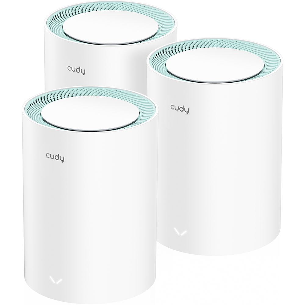Cudy Cudy Mesh Solution M1300 3-pack AC1200 Gigabit Vit - Teknikhallen.se