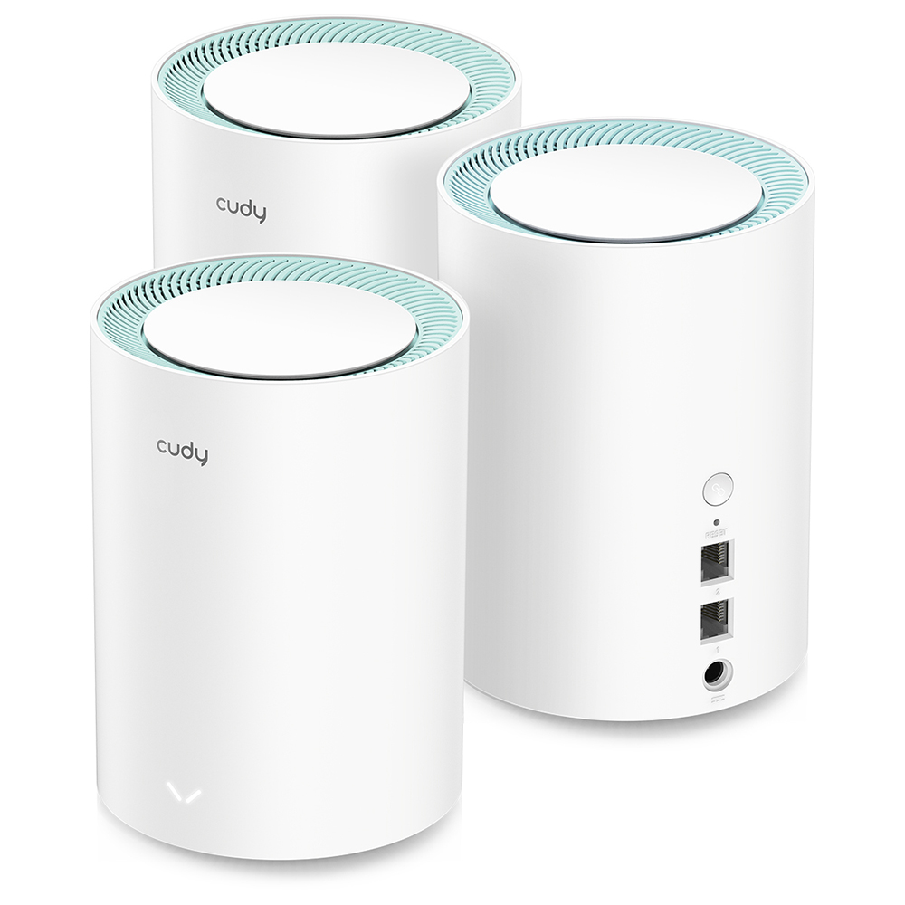 Cudy Cudy Mesh Solution M1300 3-pack AC1200 Gigabit Vit - Teknikhallen.se