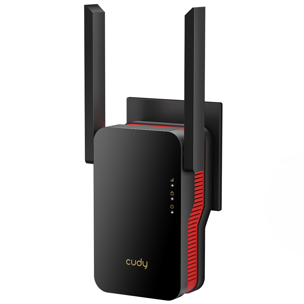 Cudy Cudy Wi-Fi Repeater RE3000 AX3000 Mesh Svart - Teknikhallen.se