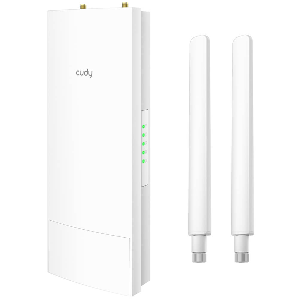 Cudy Cudy Acces Point AP1300 Outdoor AC1200 Gigabit PoE Mesh Vit - Teknikhallen.se