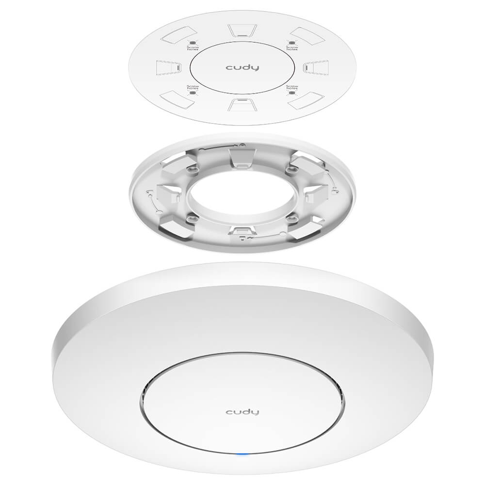 Cudy Cudy Acces Point AP3000 AX3000 Gigabit PoE Mesh Vit - Teknikhallen.se