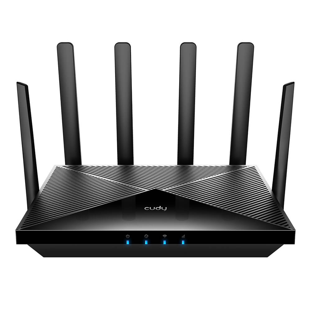 Cudy Cudy 4G Router LT12 Cat 12 AC1200 Gigabit Dual-SIM Svart - Teknikhallen.se