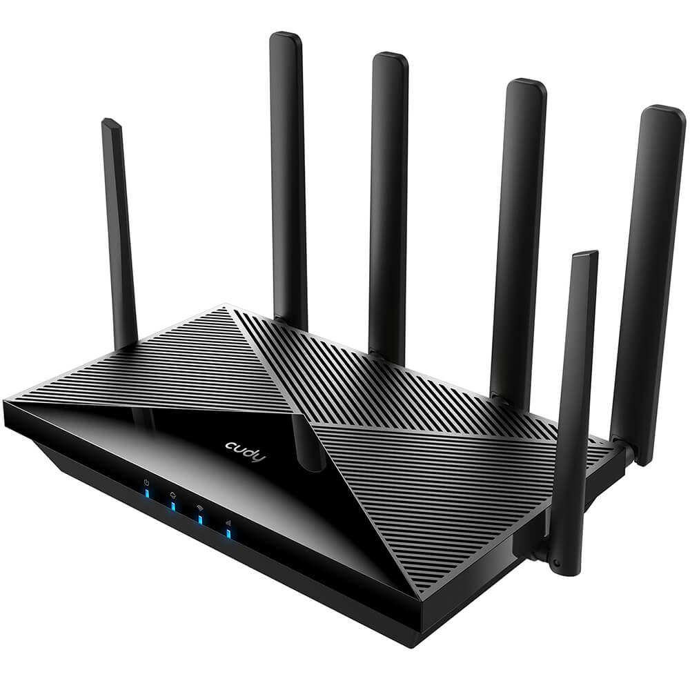 Cudy Cudy 4G Router LT12 Cat 12 AC1200 Gigabit Dual-SIM Svart - Teknikhallen.se
