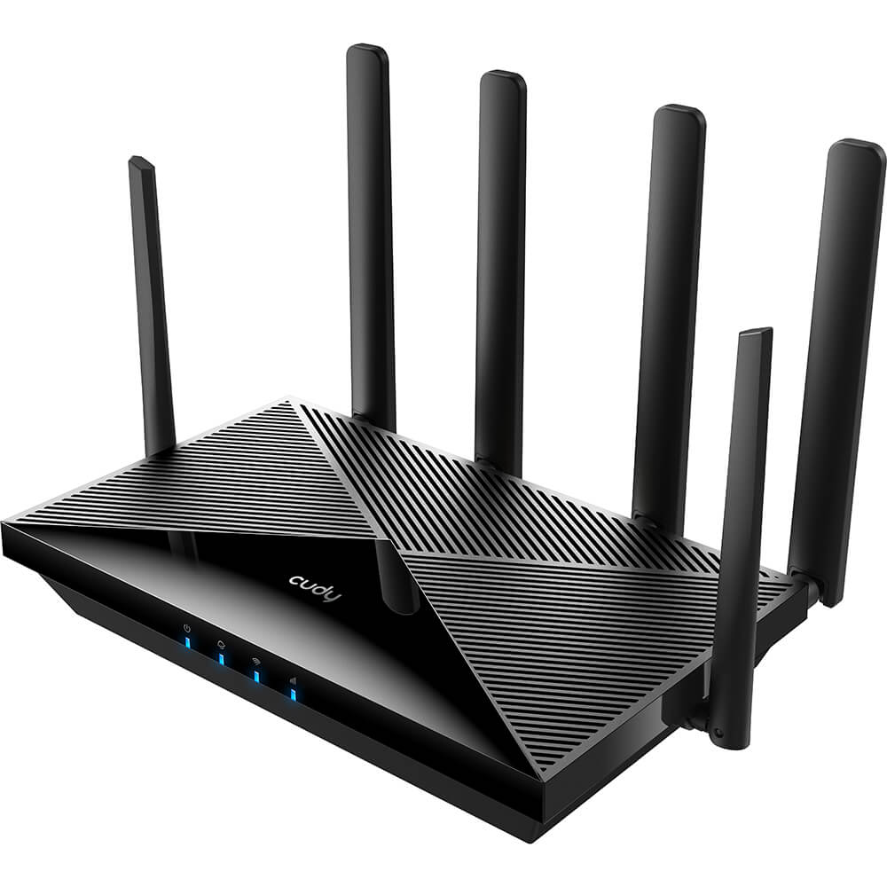 Cudy Cudy 4G Router LT18 Cat 18 AX1800 Gigabit Dual-SIM Svart - Teknikhallen.se