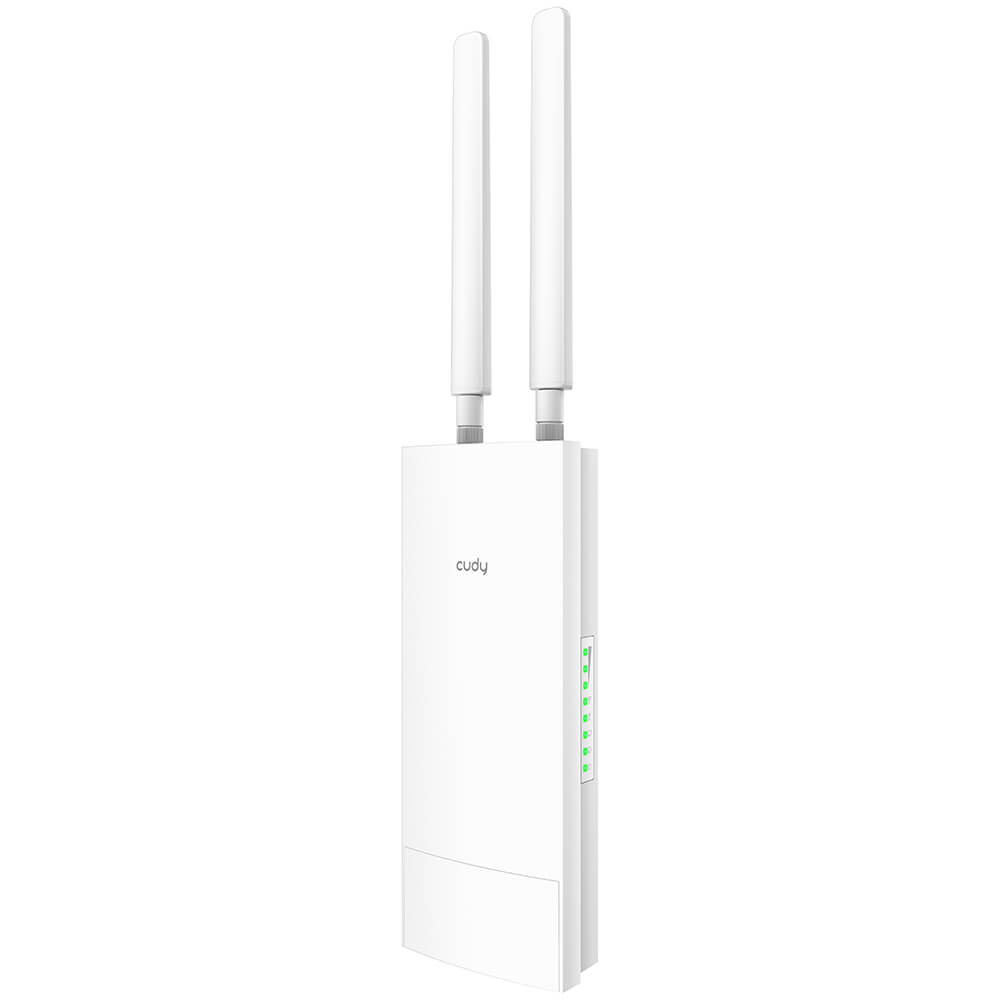Cudy Cudy 4G Router LT500 Outdoor Cat 4 AC1200 IP65 Vit - Teknikhallen.se